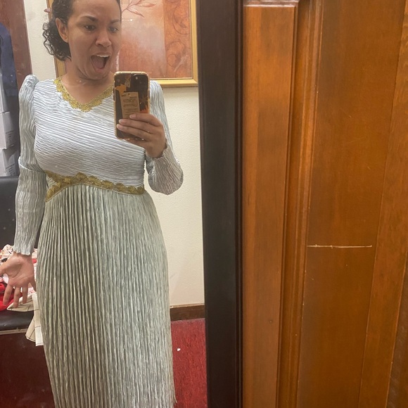 Mary McFadden Vintage Micro-pleated Dress - Picture 7 of 7